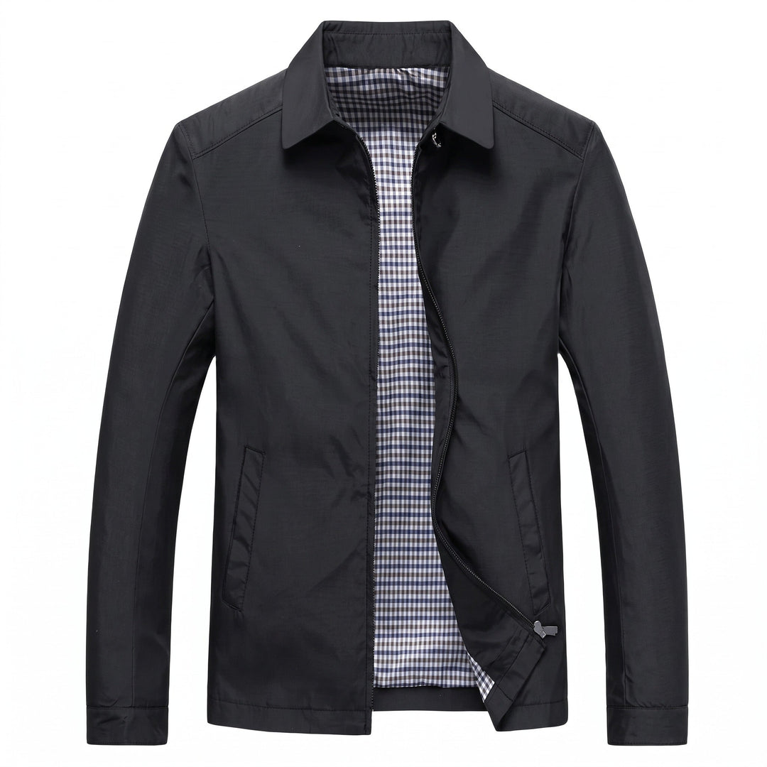 Cyrmaston Check-Lined Zip Jacket product image 1