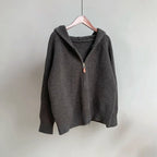Ely Women's Hooded Sweater | Premium Fiber Zip-Up Design