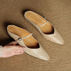 Bella Women's Mules | Genuine Leather, Comfortable Design
