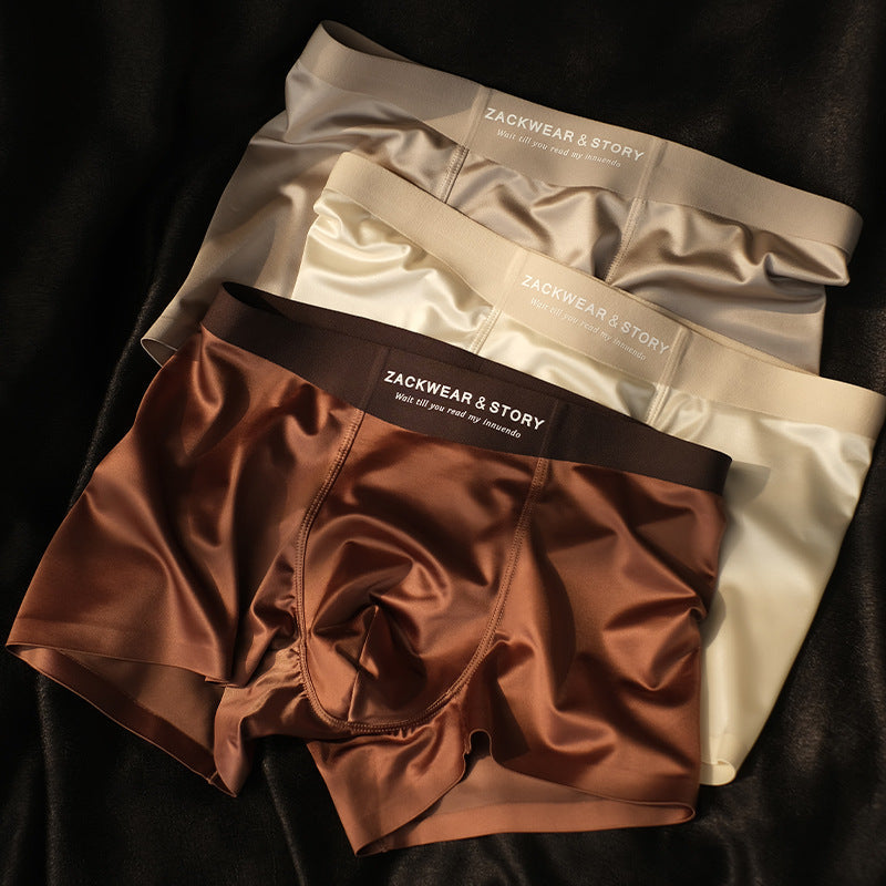 ZACKWEAR &amp; STORY - Glacier Silk Ease Boxers