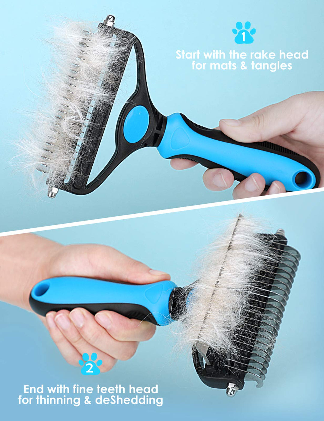 Daily Coat Rake Deshedding Dematting Comb Product Image 02