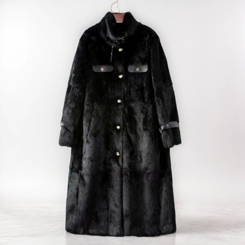 DAISY™ CASHMERE BLEND COAT (Black XS) - | Zavonix