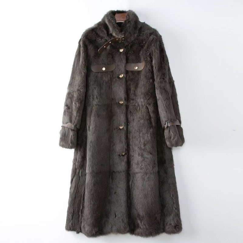 DAISY™ CASHMERE BLEND COAT (Brown XS) - | Zavonix