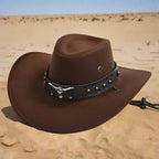 "Dallas" Rancher Hat (Brown ) - | Zavonix