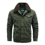 "Dallas" Wale Corduroy Jacket (Khaki XXS) - Jacket | Zavonix