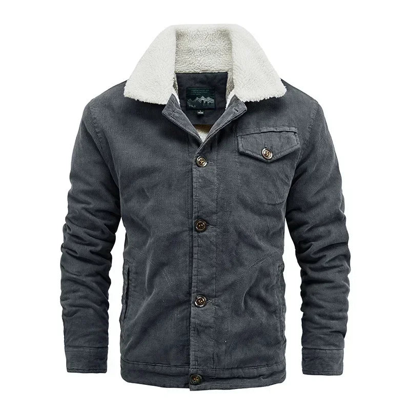 "Dallas" Wale Corduroy Jacket (Khaki XXS) - Jacket | Zavonix