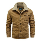 "Dallas" Wale Corduroy Jacket (Khaki XXS) - Jacket | Zavonix