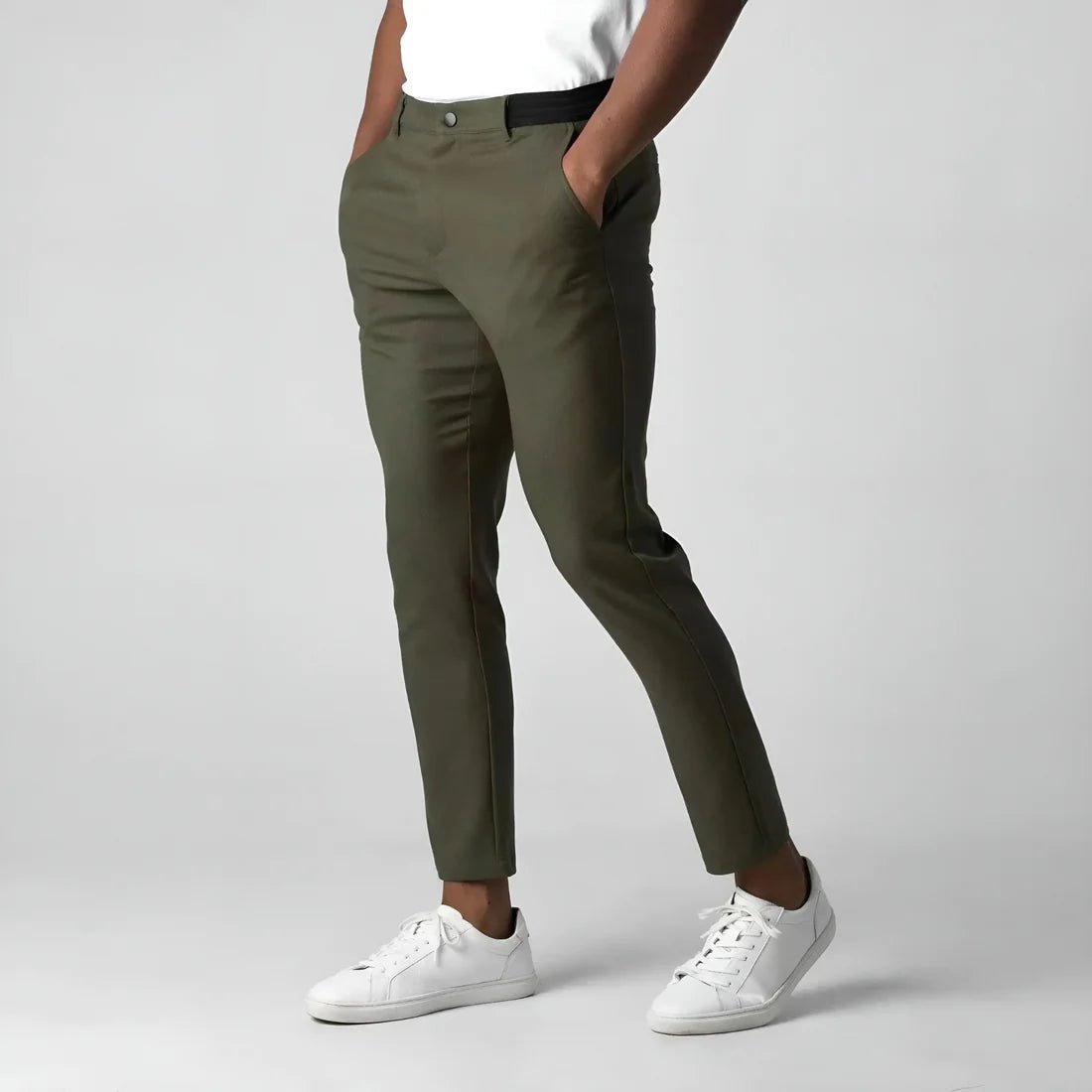 Dalton StretchFit Chinos (Sage XS (30)) - | Zavonix