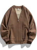 "Damiani" Zip - Up Sweater (Black XXS) - | Zavonix