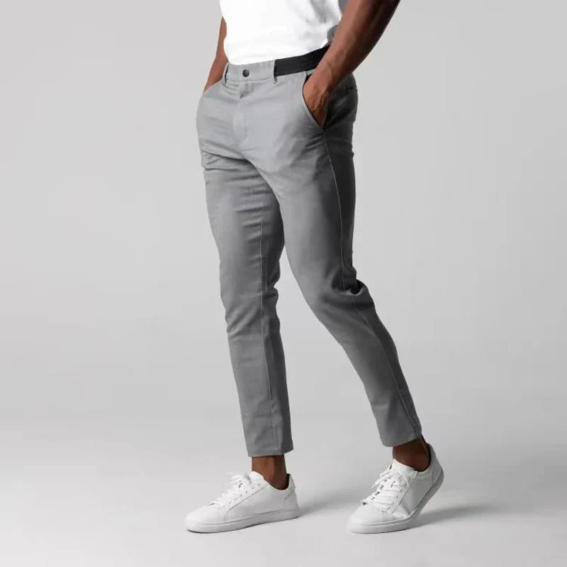 Dalton StretchFit Chinos (Gray XS (30)) - | Zavonix