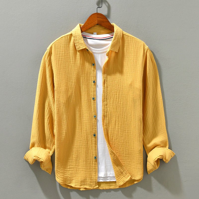 Dario Aurelio Haven Bay Shirt (All 4 Colors (Buy 3 Get 1 For Free) S) - Long sleeve shirt | Zavonix
