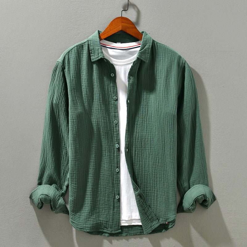 Dario Aurelio Haven Bay Shirt (All 4 Colors (Buy 3 Get 1 For Free) S) - Long sleeve shirt | Zavonix