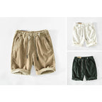 Dario Aurelio Sunlit Coast Shorts (All 3 Colors (DEAL) S) - Corduroy shorts | Zavonix