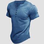 Dario Ferraro Commander Henley T-Shirt (All 5 Colors (Buy 4 Get 1 Free) S) - T-Shirts | Zavonix