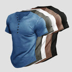 Dario Ferraro Commander Henley T-Shirt (All 5 Colors (Buy 4 Get 1 Free) S) - T-Shirts | Zavonix