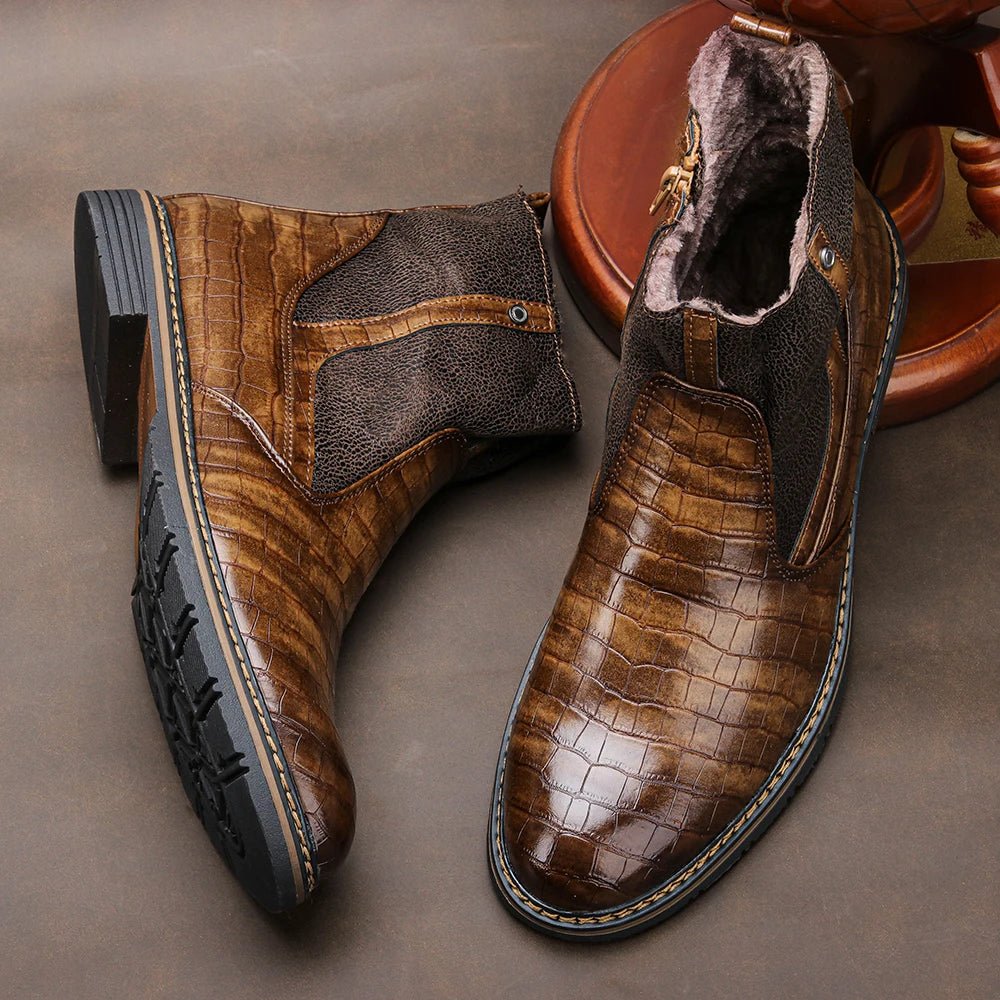 Dario Winter Boots (Brown 6) - | Zavonix