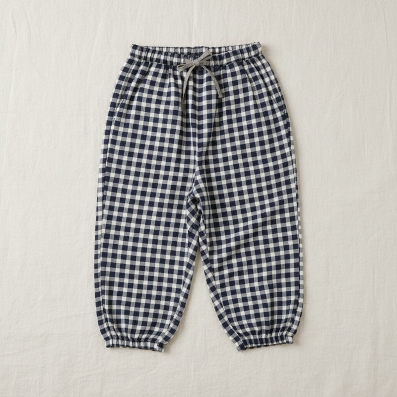 Dark-and-white checkered kids&