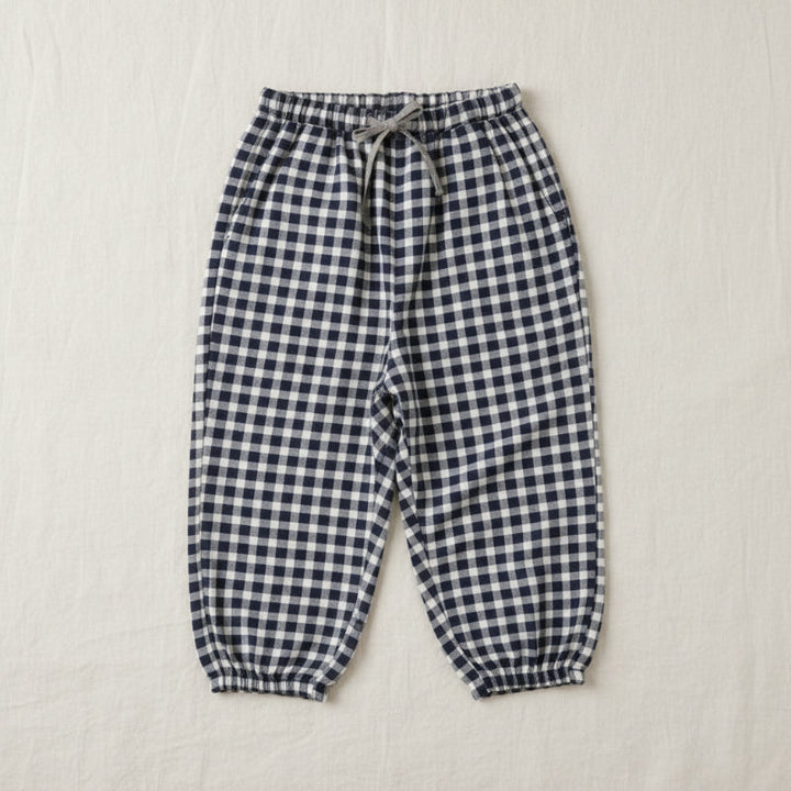 Dark-and-white checkered kids&