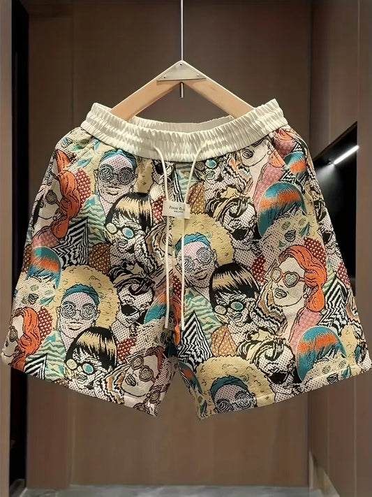 Dristige byshorts | Lett stoff, ledig passform