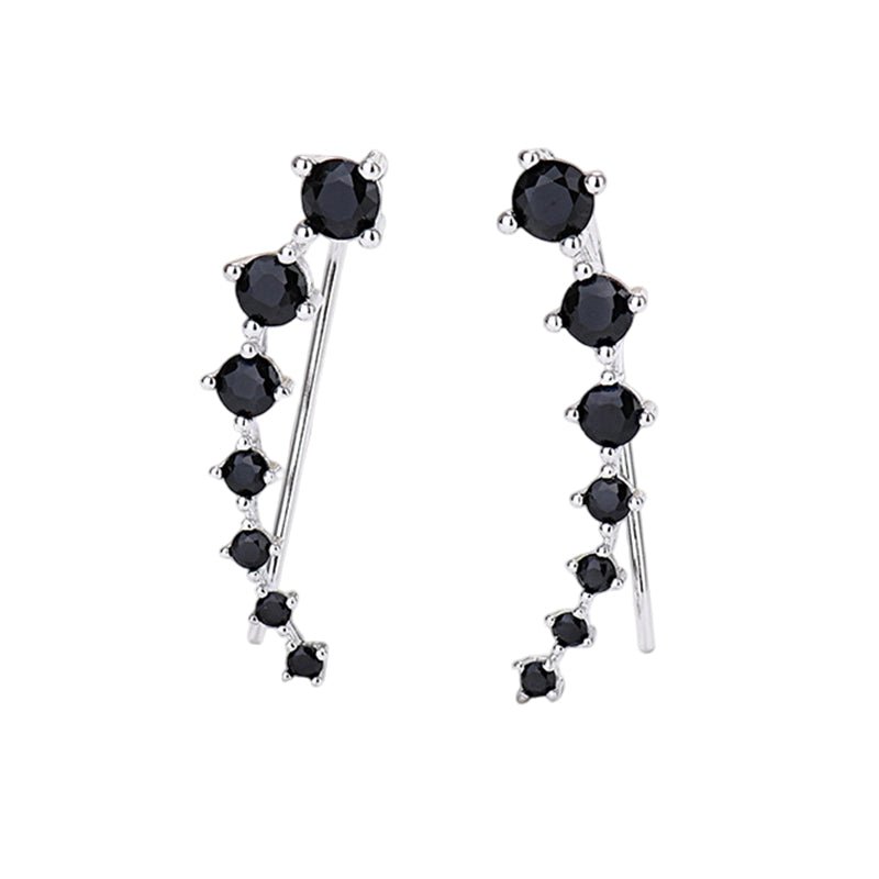 Delara Zirconia Ear Climber Earrings Product Image 10