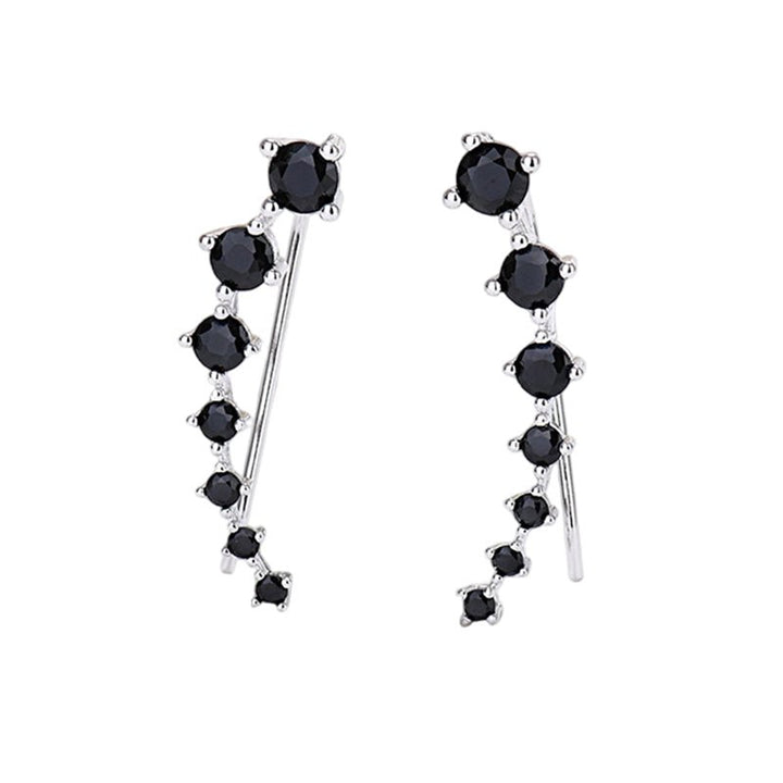 Delara Zirconia Ear Climber Earrings Product Image 10