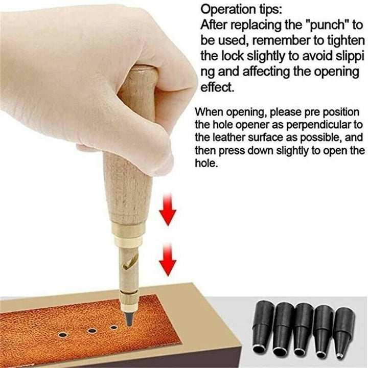 Delmar Rotary Leather Hole Punch Product Image 04