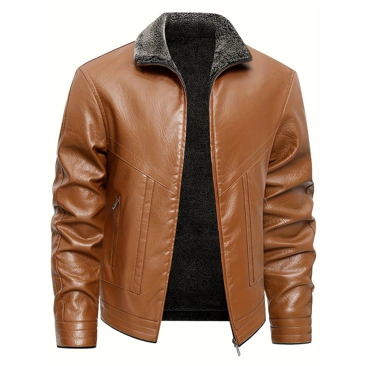 Denvorask Fleece-Lined Leather Jacket product image 7