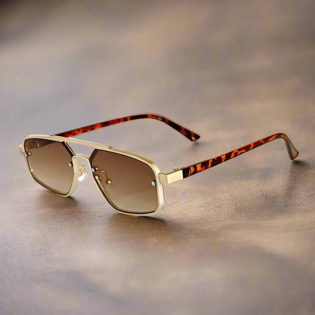 "Detroit" Aviator Shades (Green ) - Sunglasses | Zavonix