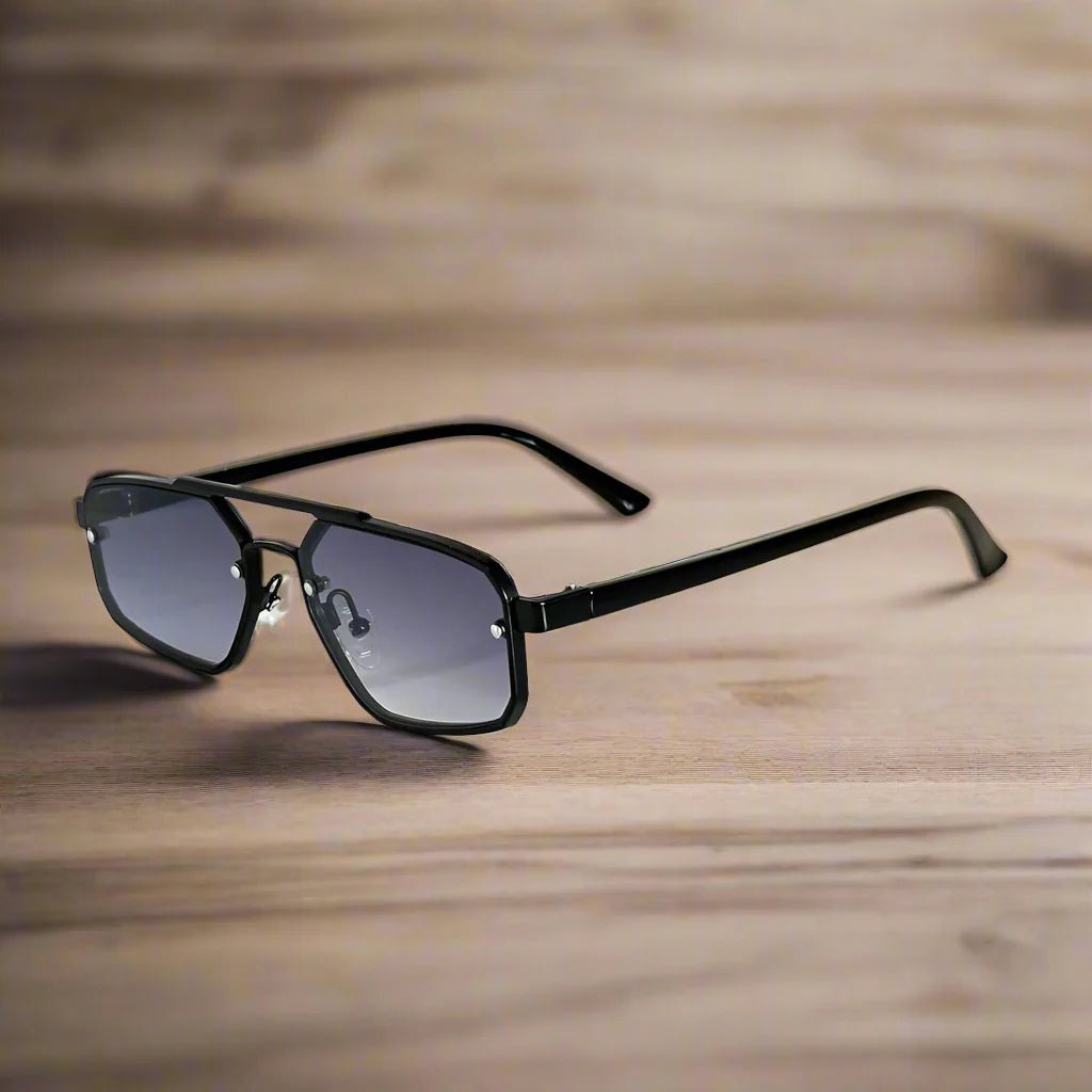 "Detroit" Aviator Shades (Green ) - Sunglasses | Zavonix