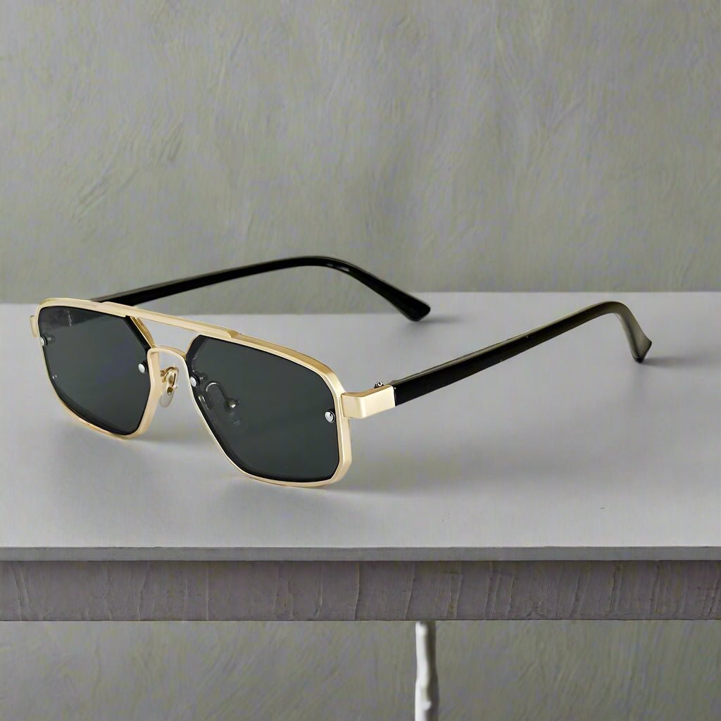 "Detroit" Aviator Shades (Tortoise ) - Sunglasses | Zavonix