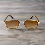 "Detroit" Aviator Shades (Tortoise ) - Sunglasses | Zavonix