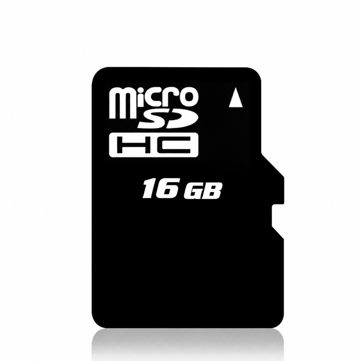 Black 16 GB microSD memory card option for the digital microscope.