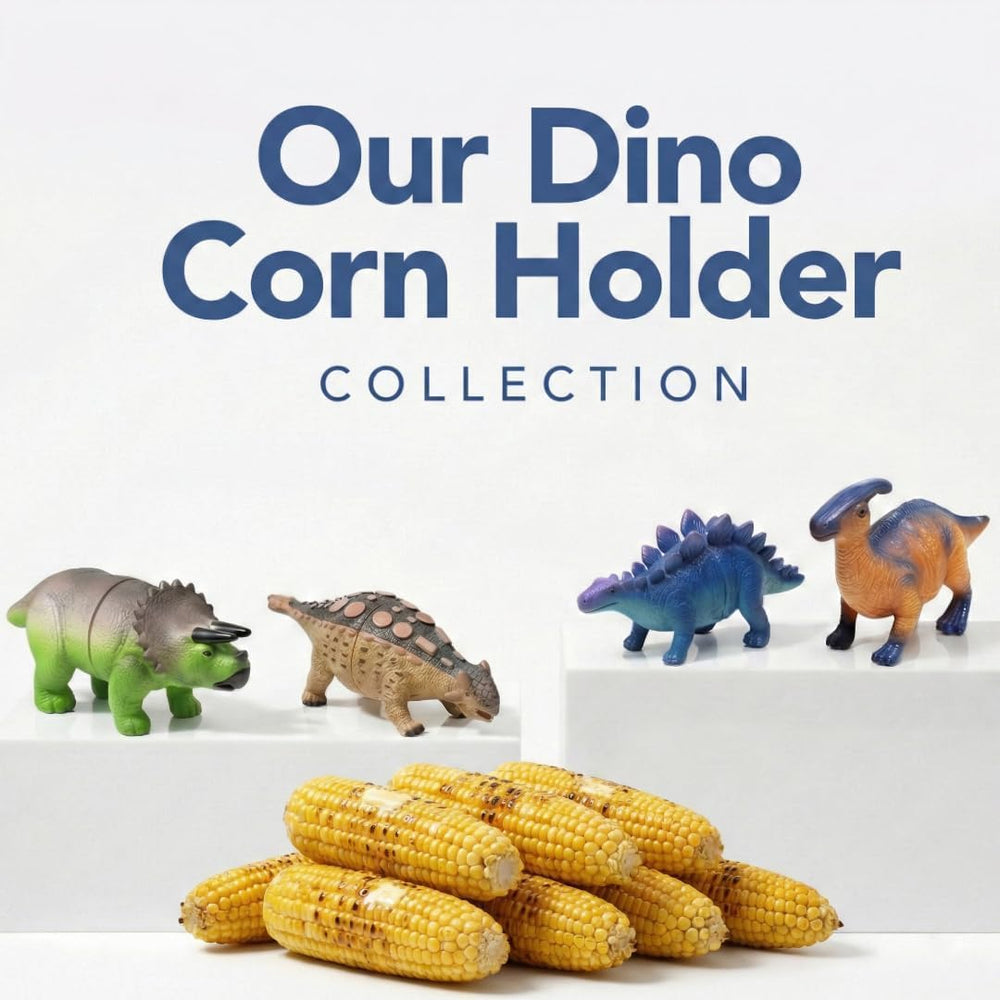 Dinosaur Corn Cob Holders Product Image 02