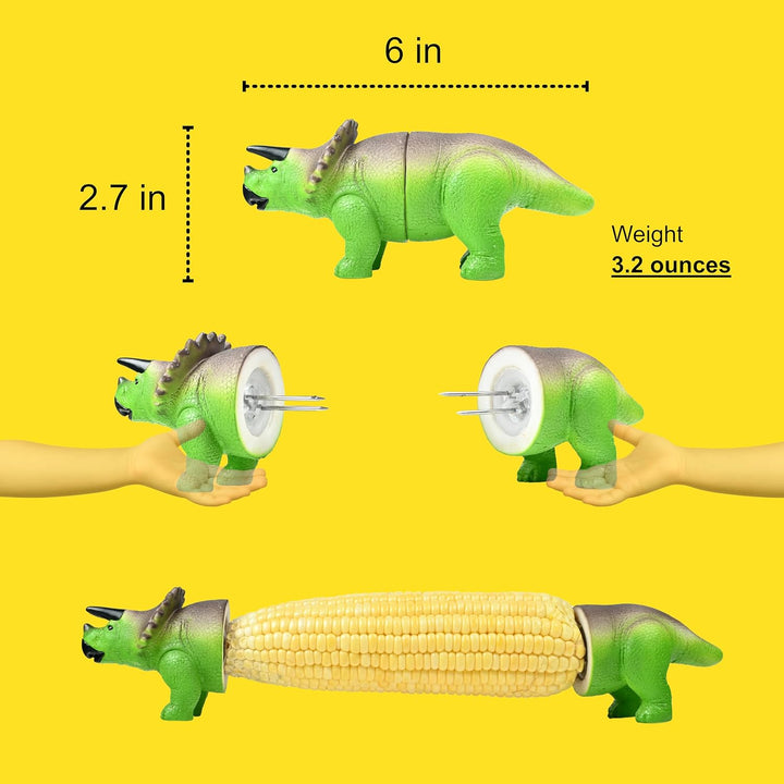 Dinosaur Corn Cob Holders Product Image 07