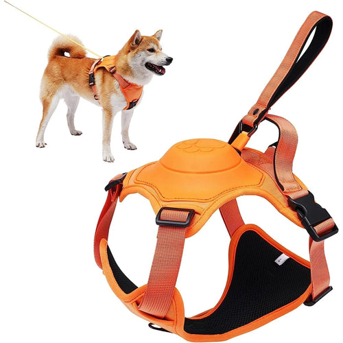 Dog Harness And Retractable Leash Set - Zavonix