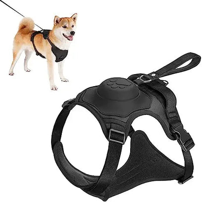 Dog Harness And Retractable Leash Set - Zavonix