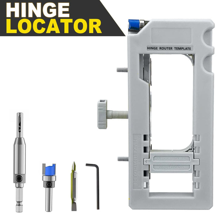 Door Hinge Routing Jig Adjustable Mortise Guide Product Image 02