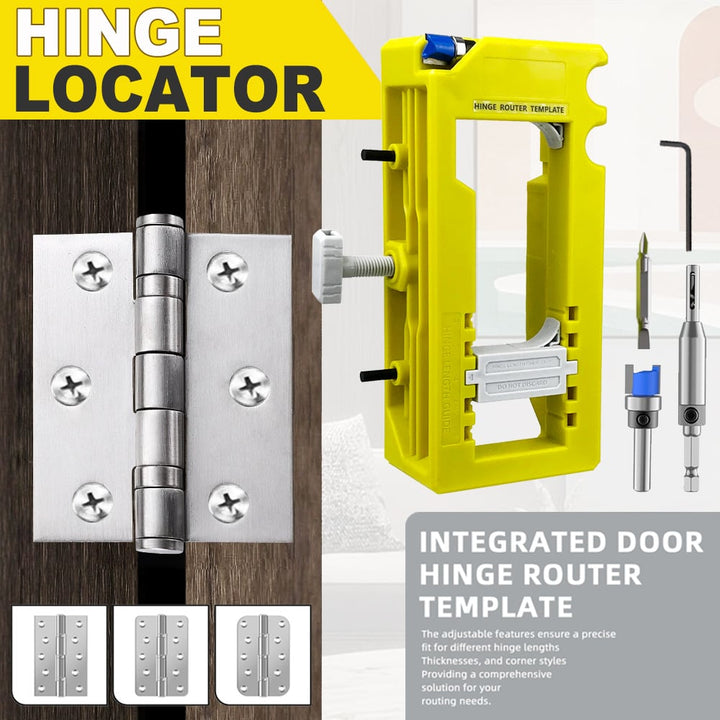 Door Hinge Routing Jig Adjustable Mortise Guide Product Image 03