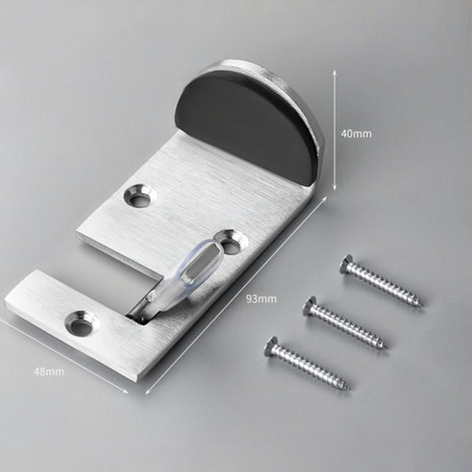 Door Stop Stainless Steel Rubber Buffer Product Image 06