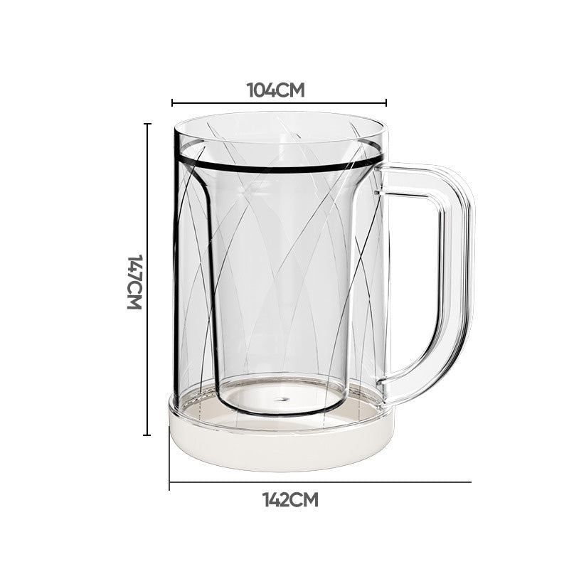 Double Wall Pet Beer Mug Handle Product Image 01