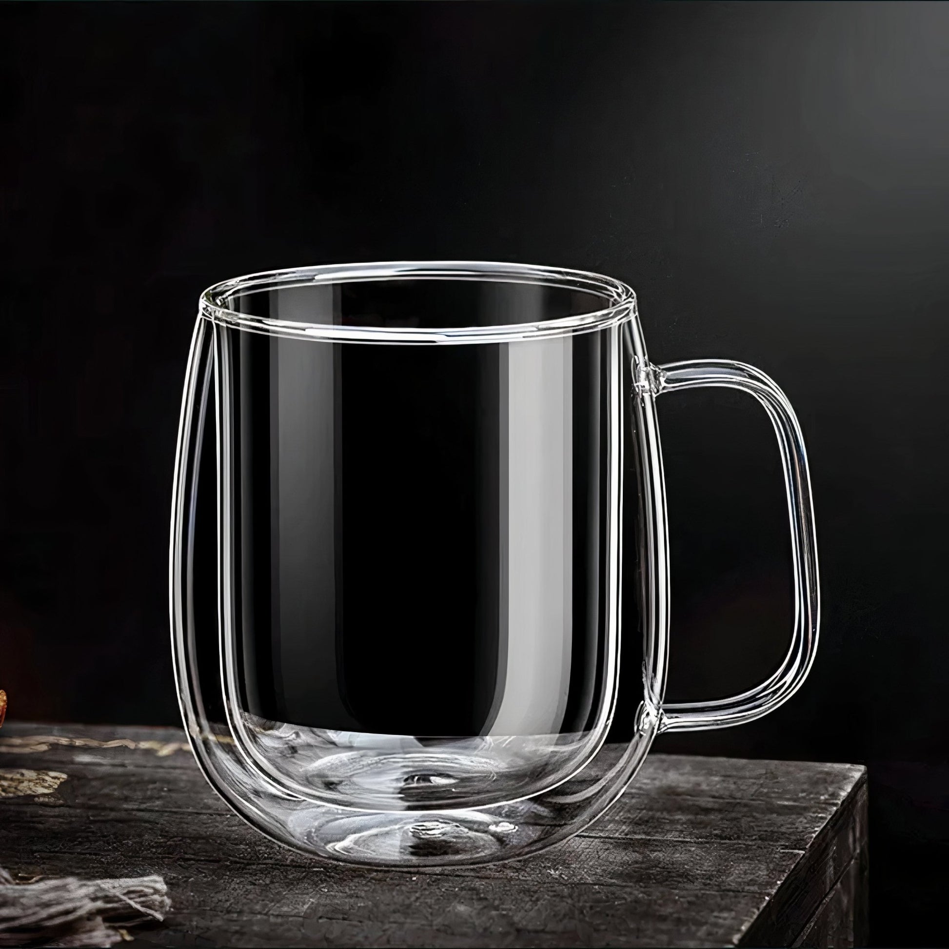 Double Walled Glass Coffee Cup – 450ml Insulated Coffee Mug for Hot Beverages 5