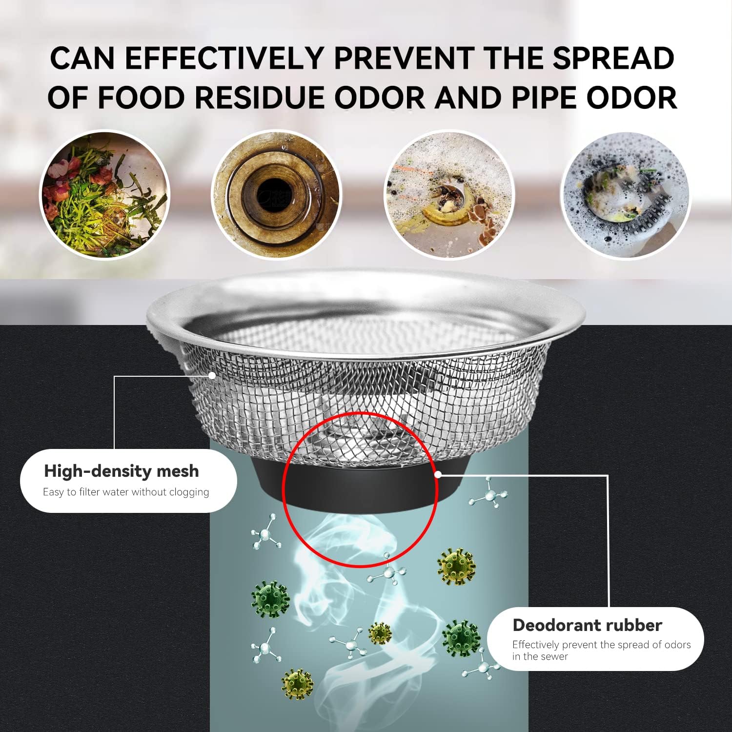 DrainMasterPro™ — Stop Clogs and Stink Instantly for a Fresh, Stress-Free Sink Every Day