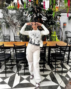 DraliraFlex™ cargos — Unleash All - Day Confidence with Perfect Fit, Breathable Comfort & Hands - Free Style (white XS) - Women's trousers | Zavonix