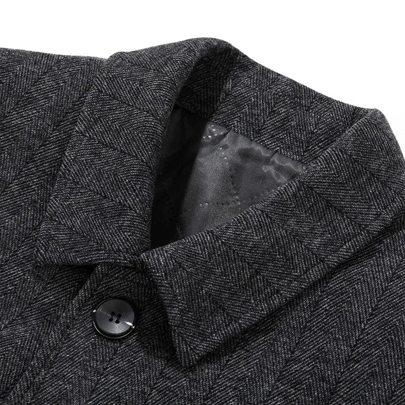Draquessil Herringbone Overcoat product image 4