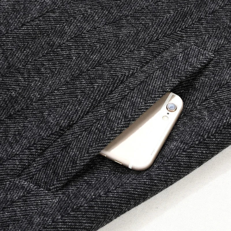 Draquessil Herringbone Overcoat product image 6