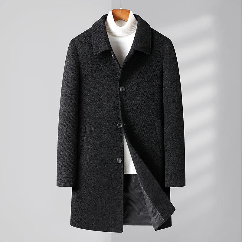 Draquessil Herringbone Overcoat product image 7