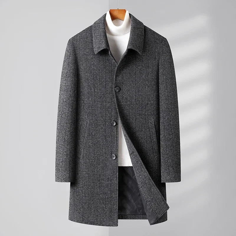 Draquessil Herringbone Overcoat product image 8