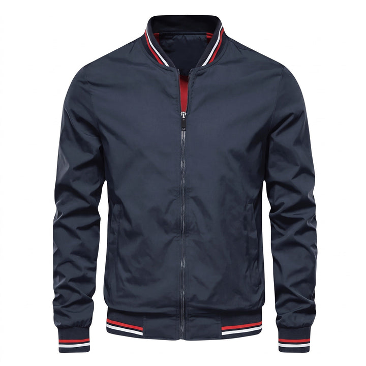 Drelquast Striped-Trim Bomber Jacket product image 1