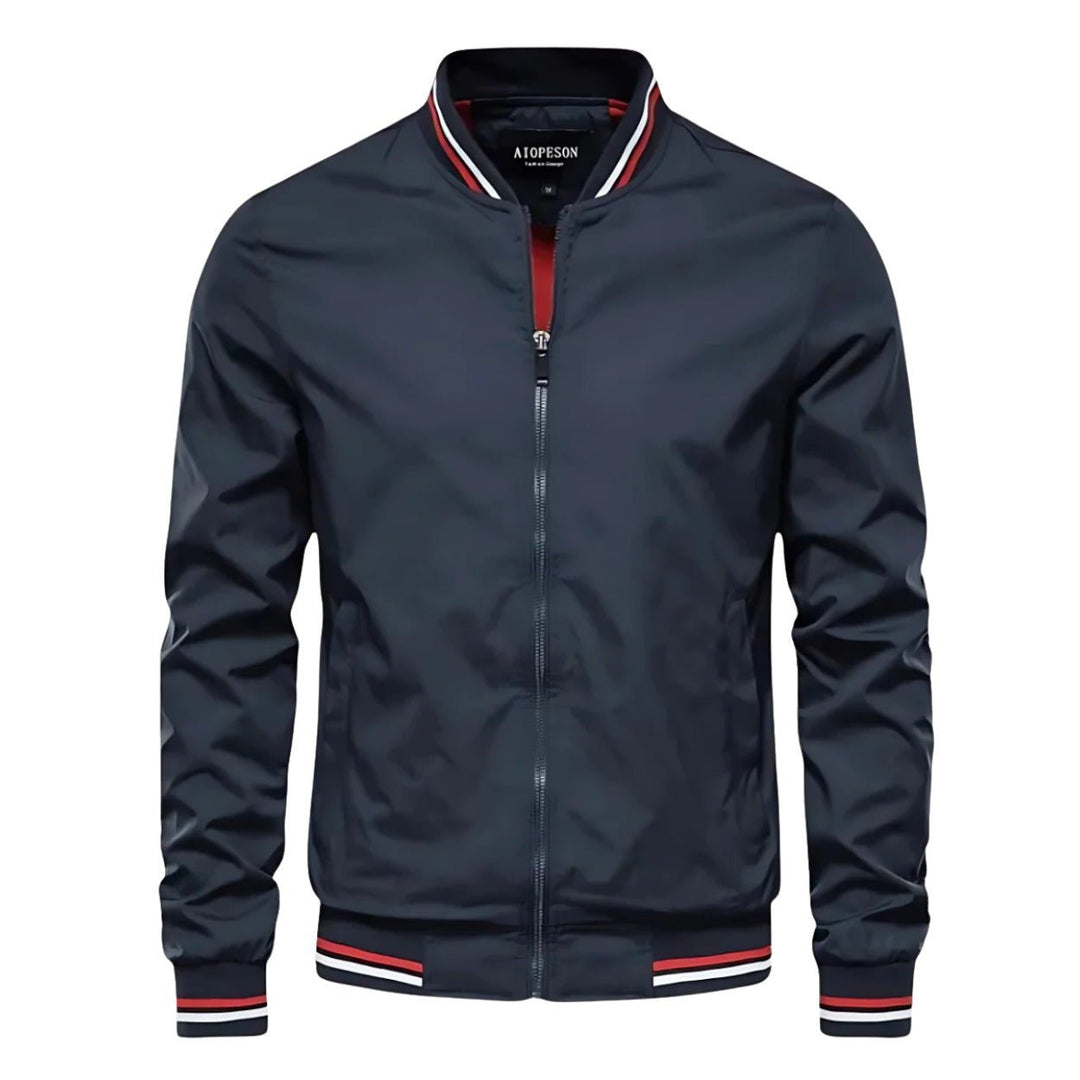 Drelquast Striped-Trim Bomber Jacket product image 2