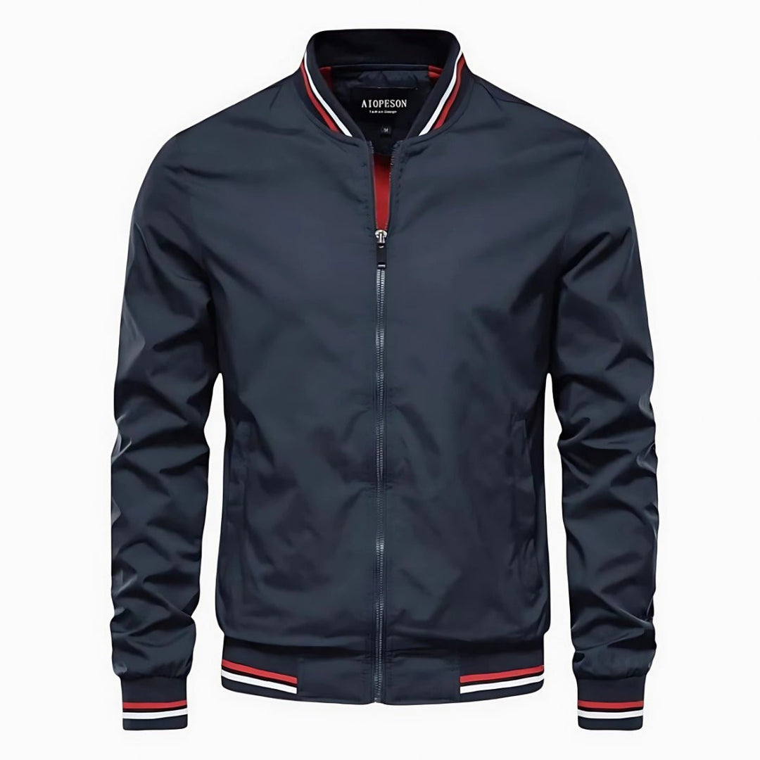 Drelquast Striped-Trim Bomber Jacket product image 3